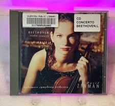Beethoven & Bernstein by Hilary Hahn (CD, 1999, Sony) W/ Case, Tested picture
