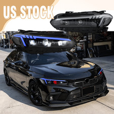 LED Front Headlights For Honda Civic 11th Gen 2022-2026 Animation Sequential picture