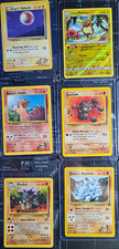 Vintage Pokemon TCG Card Lot 12 Ct - Gym Heroes/Challenge Fossil Alolan Raichu picture