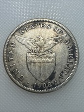 1908 S Philippines Peso H picture