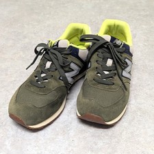 JUNYA WATANABE MAN x New Balance 574 ML574JMO Khaki Neon Yellow US9 27cm picture