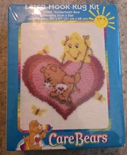 Care Bears 2004 Tenderheart Bear Latch Hook Rug 20