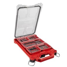 Milwaukee 48-32-4082 100 Pc Shockwave Impact Driver Bit Packout Kit, Alloy Steel picture