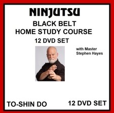 NINJUTSU BLACK BELT HOME STUDY COURSE 12 DVD SET ninja picture