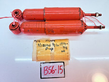 NOS VINTAGE PAIR FRONT Shocks 1973 - 1978 NISSAN PICKUP 1/2 TON B56-15 picture