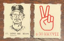 #00155 DON MATTINGLY Gumball Machine RED SCISSORS Variation Baseball Card picture