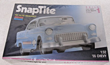 Monogram Snaptite 55 Chevy 1/32 Model Kit New & Sealed 1018 1991 picture