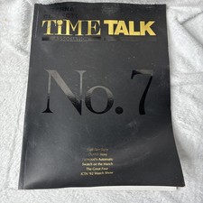 Vintage 1992 Time Talk No 7 Watch Magazine Hamilton Harwood Swatch Horology picture