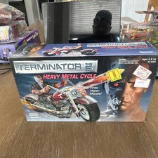 1991 Kenner Terminator 2 Mobile Heavy Metal Cycle & Car Sealed Unopened NIB picture