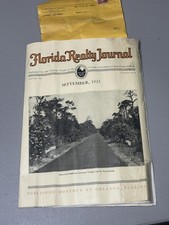 Vintage 1925 Florida Realty Journal Magazine Sept Vol 1 No 4 Orlando Real Estate picture