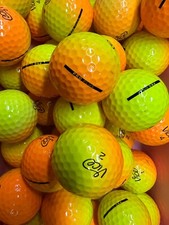 12 Vice Pro Plus Shade Yellow and Orange Near Mint AAAA Used Golf Balls picture