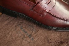 Church's Wesley Burgundy Penny Loafers Shoes Mens UK 8.5 F EU 42.5 US 9.5 picture