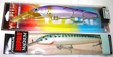 RAPALA CD-18 MAGNUM LURE YO-ZURI HYDRO MAGNUM PURPLE BONITA 7.25