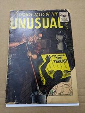 Strange Tales of the Unusual #5 Golden Age Atlas Comics 1956 Ditko Art GD Horror picture