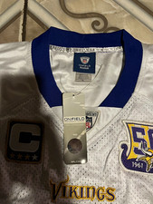 Reebok Minnesota Vikings Brett Favre #4 NFL Football Jersey White Men’s 52 picture