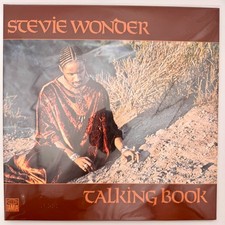 Stevie Wonder TALKING BOOK Exclusive Braille Cover picture