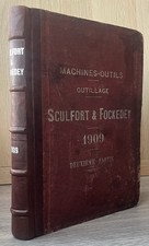 1909 Sculfort & Fockedey Machine Tools Catalog Industrial Machinery Part 2 picture