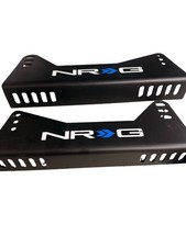 NRG Innovations Racing Seat Side Mount Brackets Steel Black Universal picture