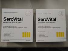 (LOT OF 2) SeroVital Reverse the Signs of aging 84x2= 164 caps EXP 04/ 2029 picture