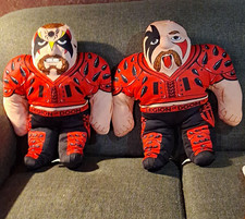 Vintage Rare WWF 1990 Tonka Legion of Doom Wrestling Buddy Pillows (2) picture