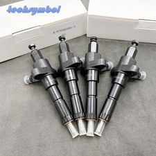 4PCS Fuel Injector 8-97030285-1 1-05100437-1 for Isuzu 4BD1, 4BG1, 6BG1, 6BD1 picture