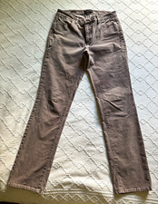 Talbots Women’s Straight Corduroy Jeans, Flawless 5-Pocket, Gray, 8 picture