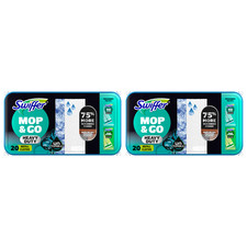 Swiffer Mop & Go Heavy Duty Wet Refills Unstopables 2 Packs (40 Count) picture