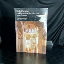 Early Christian & Byzantine Architecture Krautheimer 4th Ed 1986 Illustrated picture