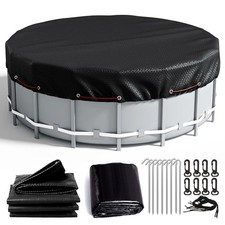 33 Ft Round Pool Cover, Winter Covers for Above Ground Pools picture