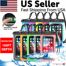 3 Pack Waterproof Floating Cell Phone Pouch Dry Bag Case Cover For Phone Samsung picture