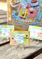 NEW SpongeBob SquarePants 25th Anniversary Series Trading Cards 1 Box VANLUCK picture