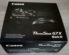 Canon PowerShot G7 X Mark III 20.1MP Point & Shoot Digital Camera New Black AA++ picture