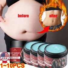 10/5PCS Men Abdominal Muscle Toner Cream ABS Muscle Stimulator Slimming Cream  picture