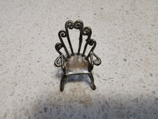Vintage UNIQUE MASSIVE SILVER  COLLECTIBLE FIGURE 0.800 picture