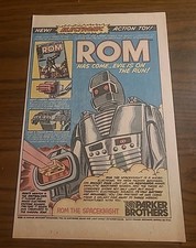 Rom The Spaceknight Parker Brothers 1979 Vintage Print Ad 7x10 picture