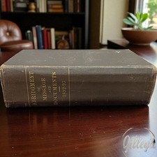 Antique Book The Abridgment of Message and Documents 1892-1893 POTUS to Congress picture