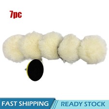 New 7PCS 3 Inch Foam Polishing Pads Car Buffing Waxing Sponge Kit for Drill picture