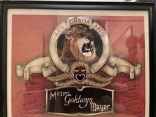 The Stars Of MGM Autographed Poster: 23 Major Stars 1979 Framed picture