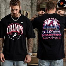 Atlanta Braves 2026 National League East Division Champions TShirt picture