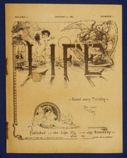 1883 LIFE MAGAZINE - Staple-Bound Miniature 16-pg Mock-up of JAN. 4 First Issue. picture