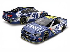 2017 #48 Jimmie Johnson Lowe's SS Bristol Race Win 1:24 Diecast Action Platinum picture