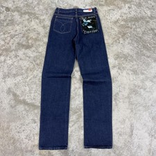 Vintage Calvin Klein Jeans Mens 29 Blue Denim Pants USA Made Indigo Classic Fit picture