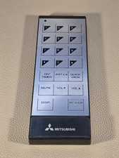 Vintage 1980s Mitsubishi OEM TV Remote Control picture