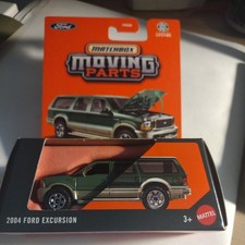 2026 Matchbox 2004 Ford Excursion Moving Parts Green New Unopened USPS Hike 10/4 picture