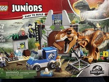 Lego Juniors Easy to Build T.Rex Breakout 150 Pieces Jurassic World Building Toy picture