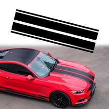 Car Hood Stripe Sticker Universal Auto Racing Stripes Body Side Decal Vinyl S... picture