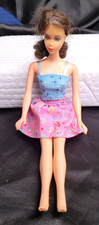 Vintage Original Brunette ~ Twist N Turn Barbie Doll ~ Blue Eyes ~ 1966 Japan picture