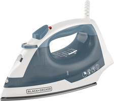 BLACK+DECKER Easy Steam Compact Iron for Clothes, Automatic Shutoff, Nonstick picture