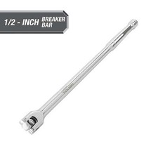 15-Inch 1/2-Inch Rust Resistant Breaker Bar with Rotating Head picture