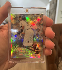 Topps 1999 Bowman Chrome Lasting Impact Refractor Derek Jeter Yankees #I16 picture